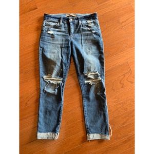 Joes Distressed Boyfriend Jeans
